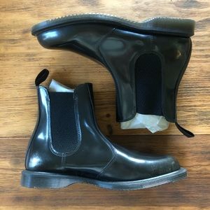 Dr. Marten’s Flora Chelsea Boot in Black Arcadia